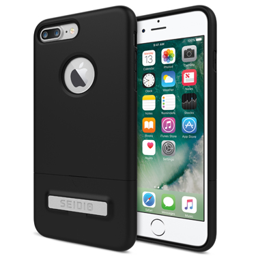 SURFACE with Metal Kickstand - Black/Black,  iPhone 8/7 Plus